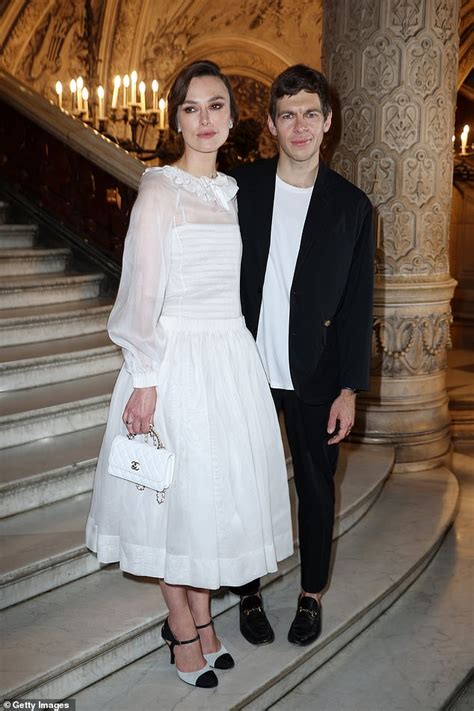 keira knightly chanel lampshade dress|keira knightley and husband.